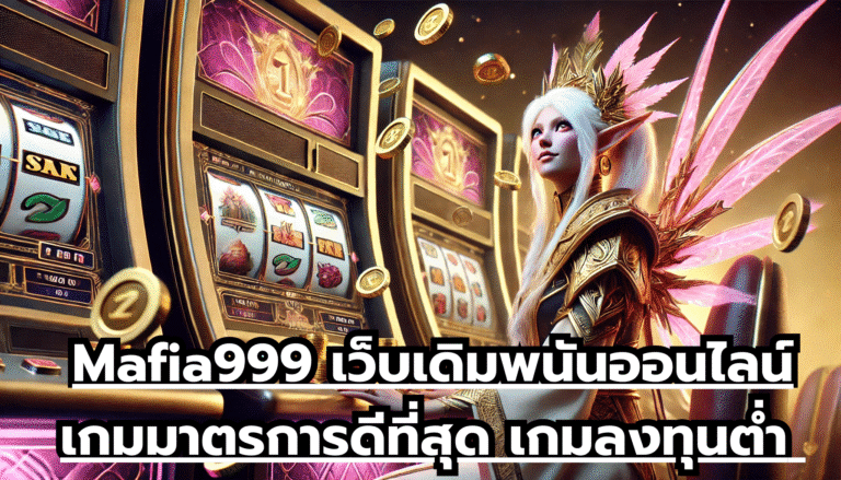 Mafia999 เว็บเดิมพนันออนไลน์ เกมมาตรการดีที่สุด เกมลงทุนต่ำ แต่สร้างกำไรเยอะ เล่นได้จ่ายจริง