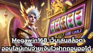Megawin168 เว็บเล่นสล็อตออนไลน์ เกมจ่ายเงินไว ฝากถอนออโต้ ระบบมาตรฐานสากลสูง ไม่มีบล๊อค