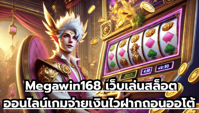 Megawin168 เว็บเล่นสล็อตออนไลน์ เกมจ่ายเงินไว ฝากถอนออโต้ ระบบมาตรฐานสากลสูง ไม่มีบล๊อค